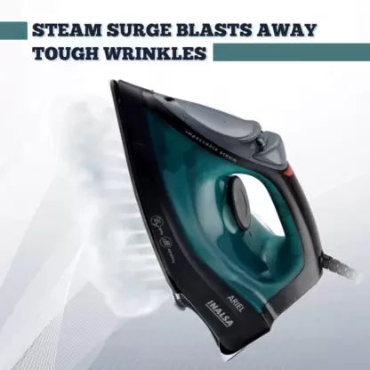 Inalsa ARIEL 1400 W Steam Iron  (Green) Inalsa ARIEL 1400 W Steam Iron  (Green)